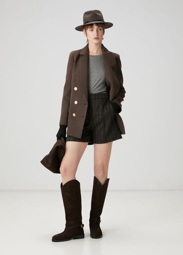  Beymen Club Kadın Gri T-shirt