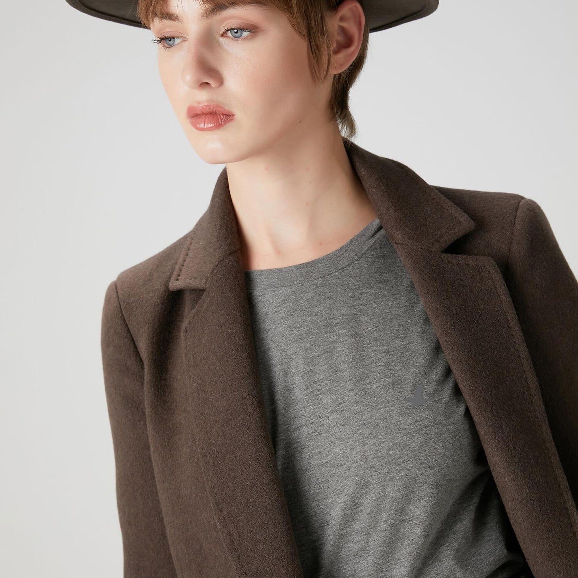 Beymen Club Kadın Gri T-shirt