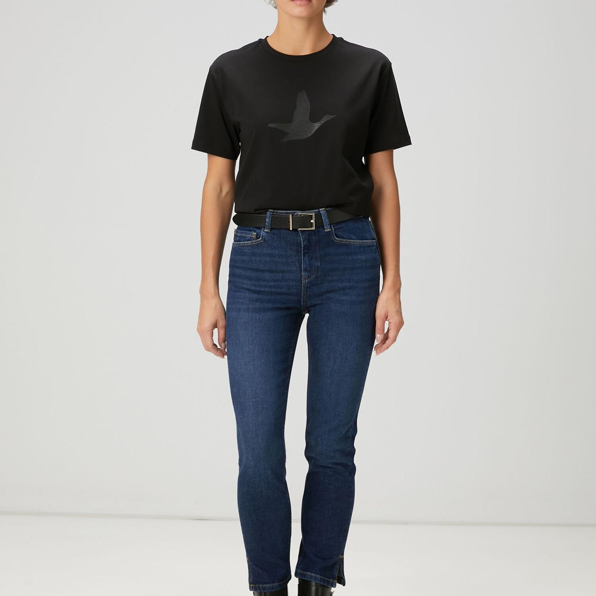 Beymen Club Kadın Siyah T-shirt