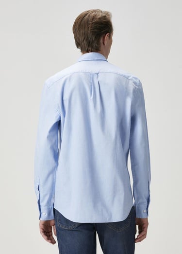  Beymen Club Erkek Comfort Fit Mavi Gömlek