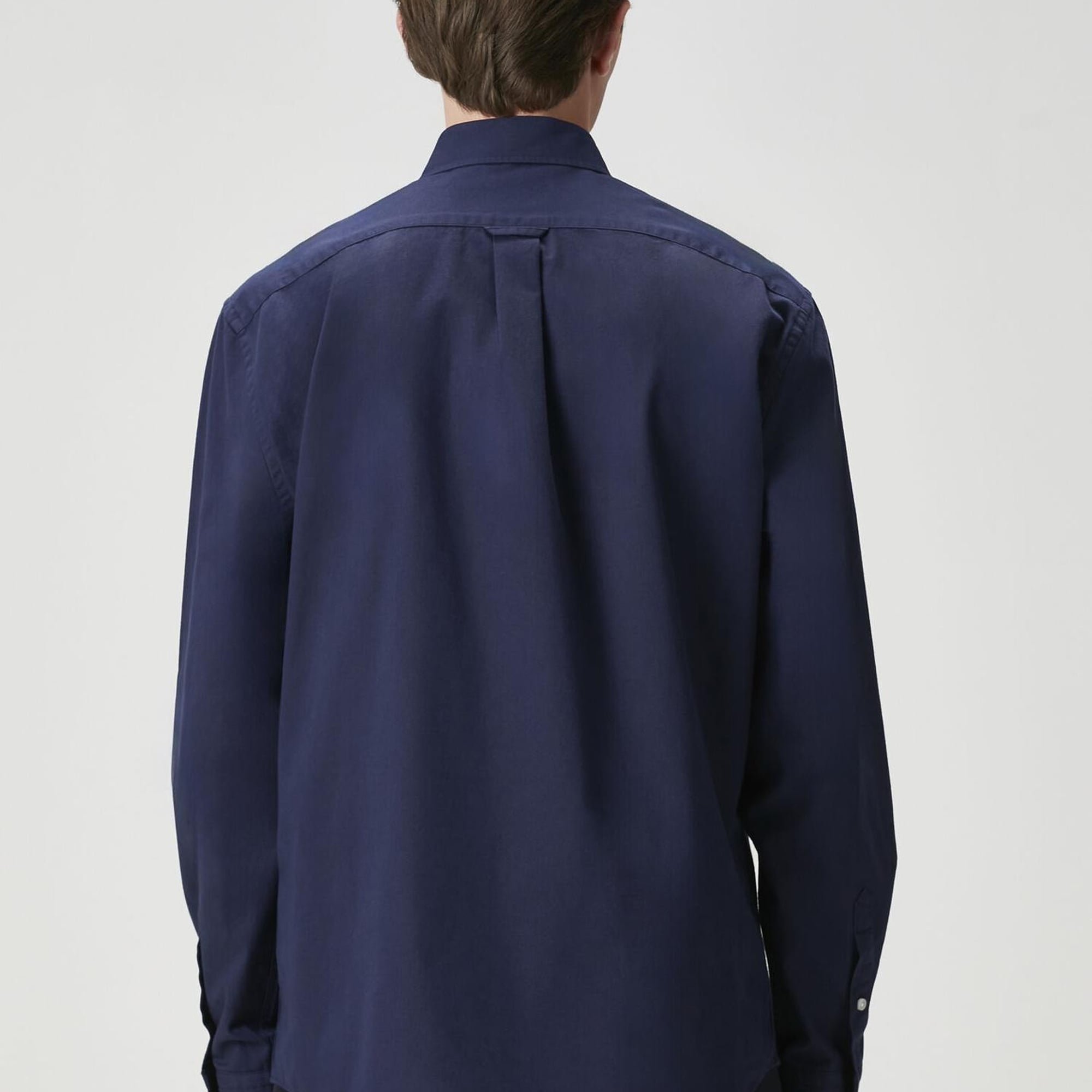 Beymen Club Erkek Comfort Fit Lacivert Gabardin Doku Gömlek