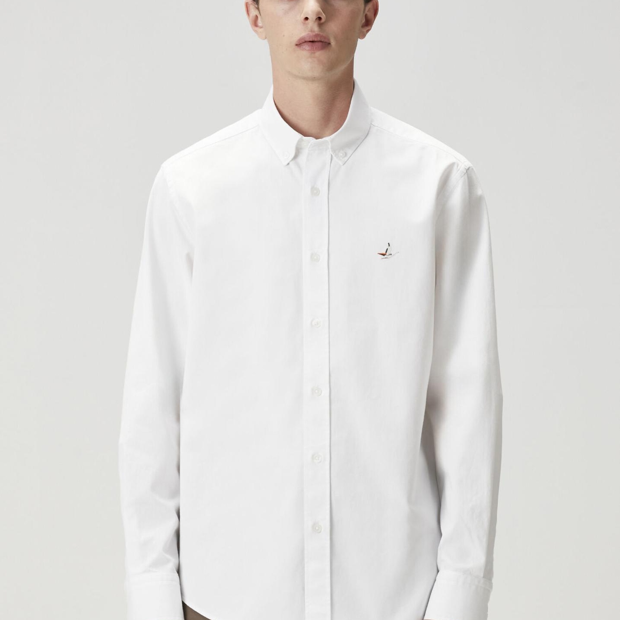 Beymen Club Erkek Comfort Fit Beyaz Gabardin Dokulu Gömlek