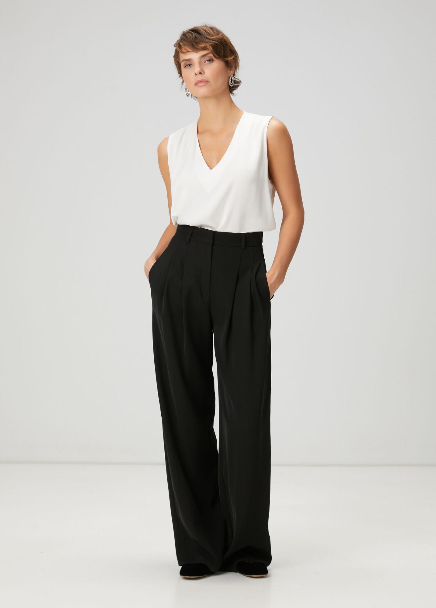  Beymen Club Kadın Siyah Palazzo Pantolon