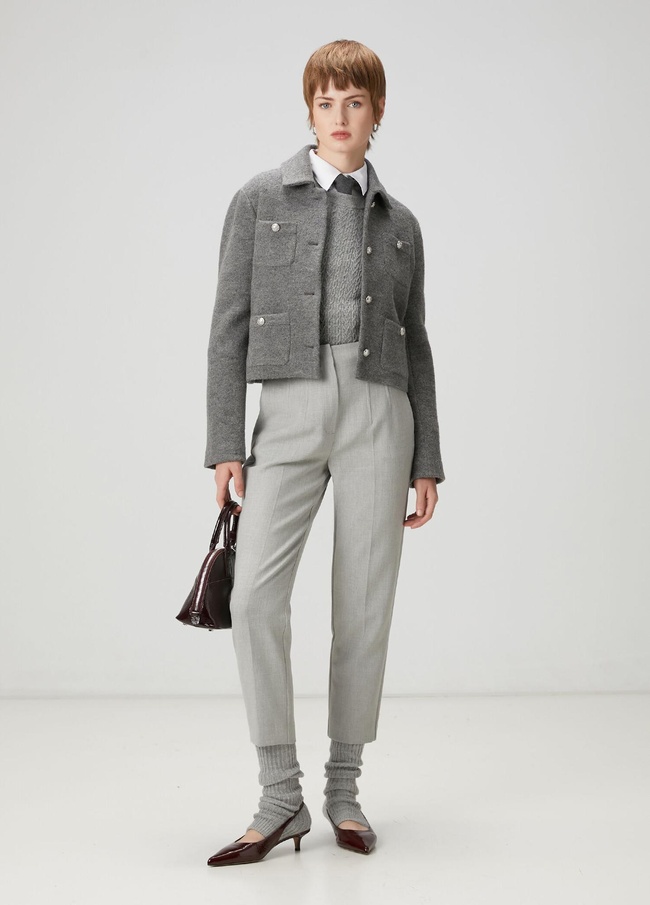  Beymen Club Kadın Gri Pantolon