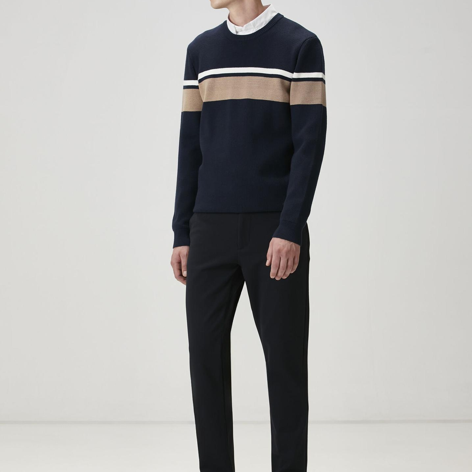 Beymen Club Erkek Slim Fit Lacivert Chino Pantolon