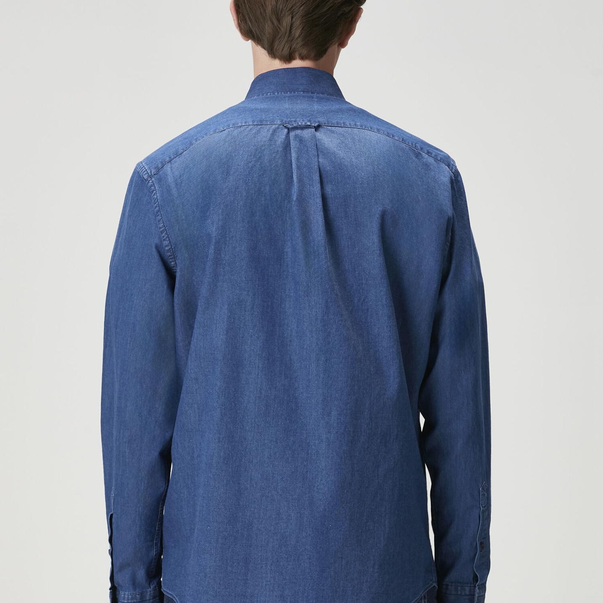 Beymen Club Erkek Comfort Fit Lacivert Denim Gömlek