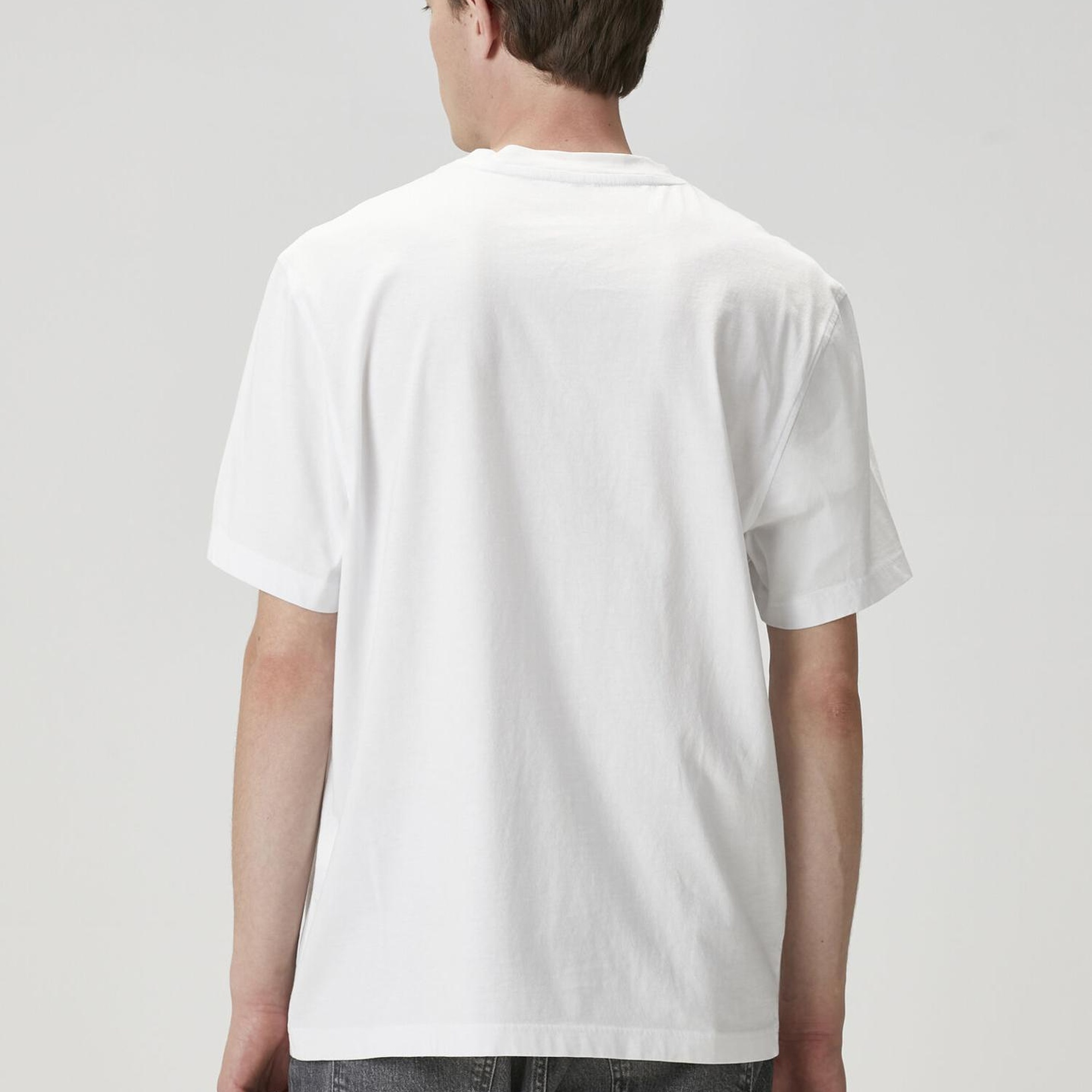 Beymen Club Erkek Beyaz Logo Baskılı T-shirt