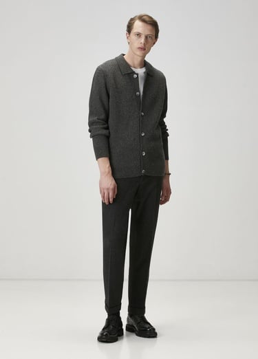  Beymen Club Erkek Kırık Beyaz Logo Baskılı T-shirt