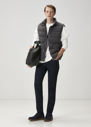  Beymen Club Erkek Beyaz Dağınık Kaz Nakışlı Sweatshirt