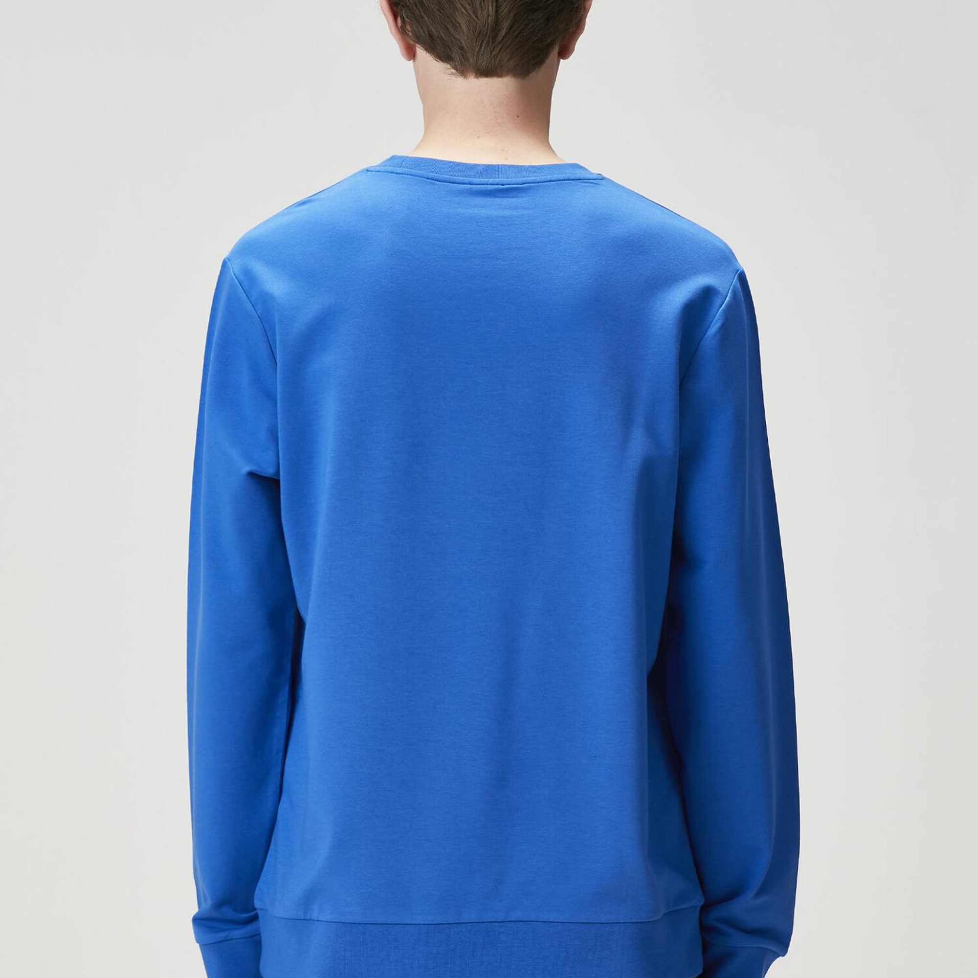 Beymen Club Erkek Saks Kaz Nakışlı Sweatshirt