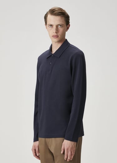  Beymen Club Erkek Lacivert Polo Yaka Sweatshirt