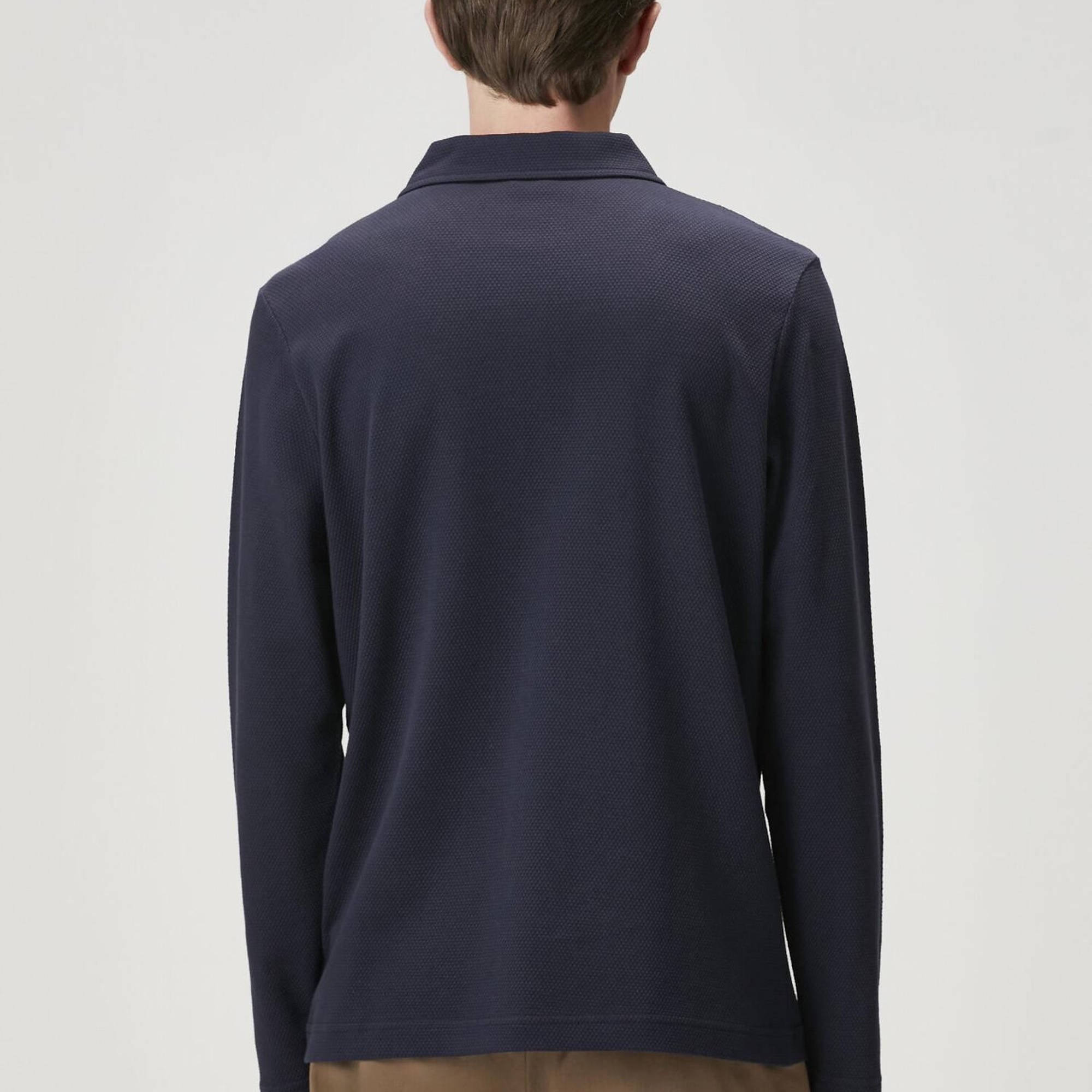 Beymen Club Erkek Lacivert Polo Yaka Sweatshirt