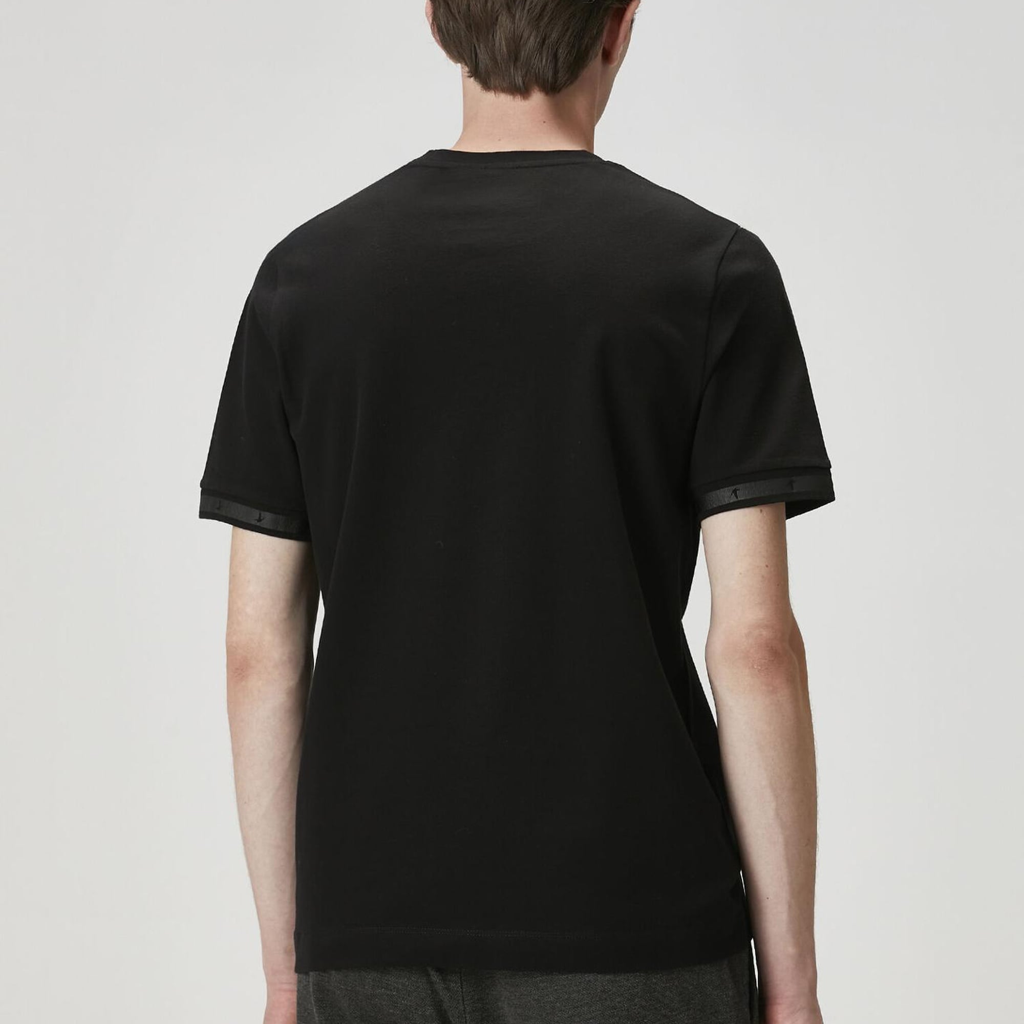 Beymen Club Erkek Siyah Logo Baskılı T-shirt