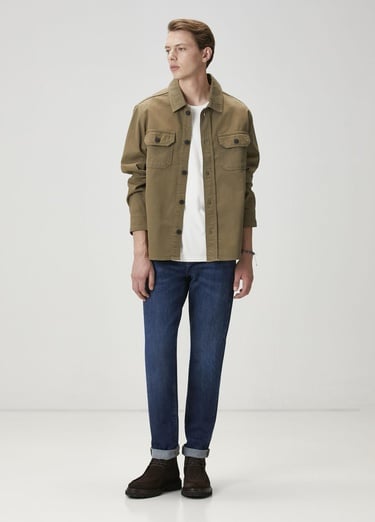  Beymen Club Erkek Beyaz Logo Detaylı T-shirt