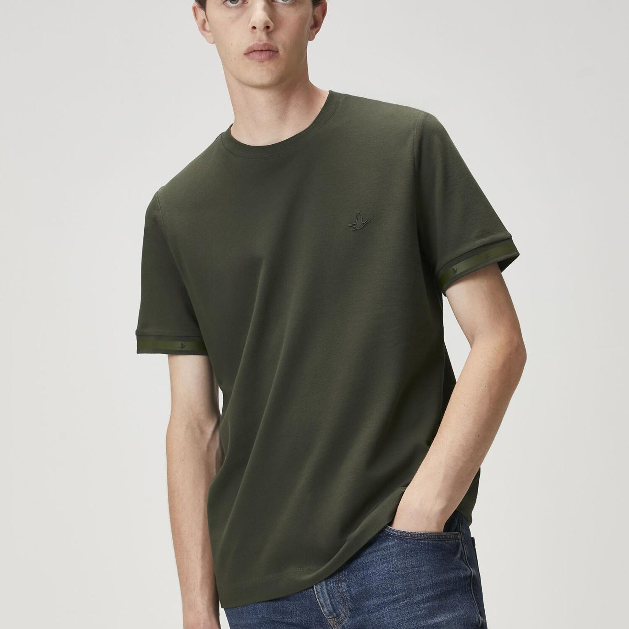 Beymen Club Erkek Haki T-shirt