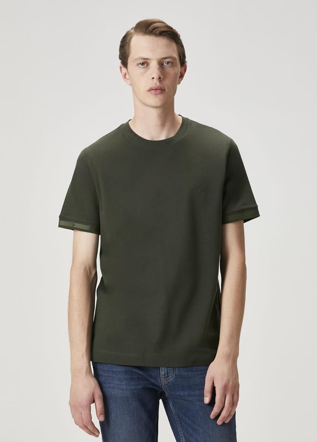  Beymen Club Erkek Haki T-shirt