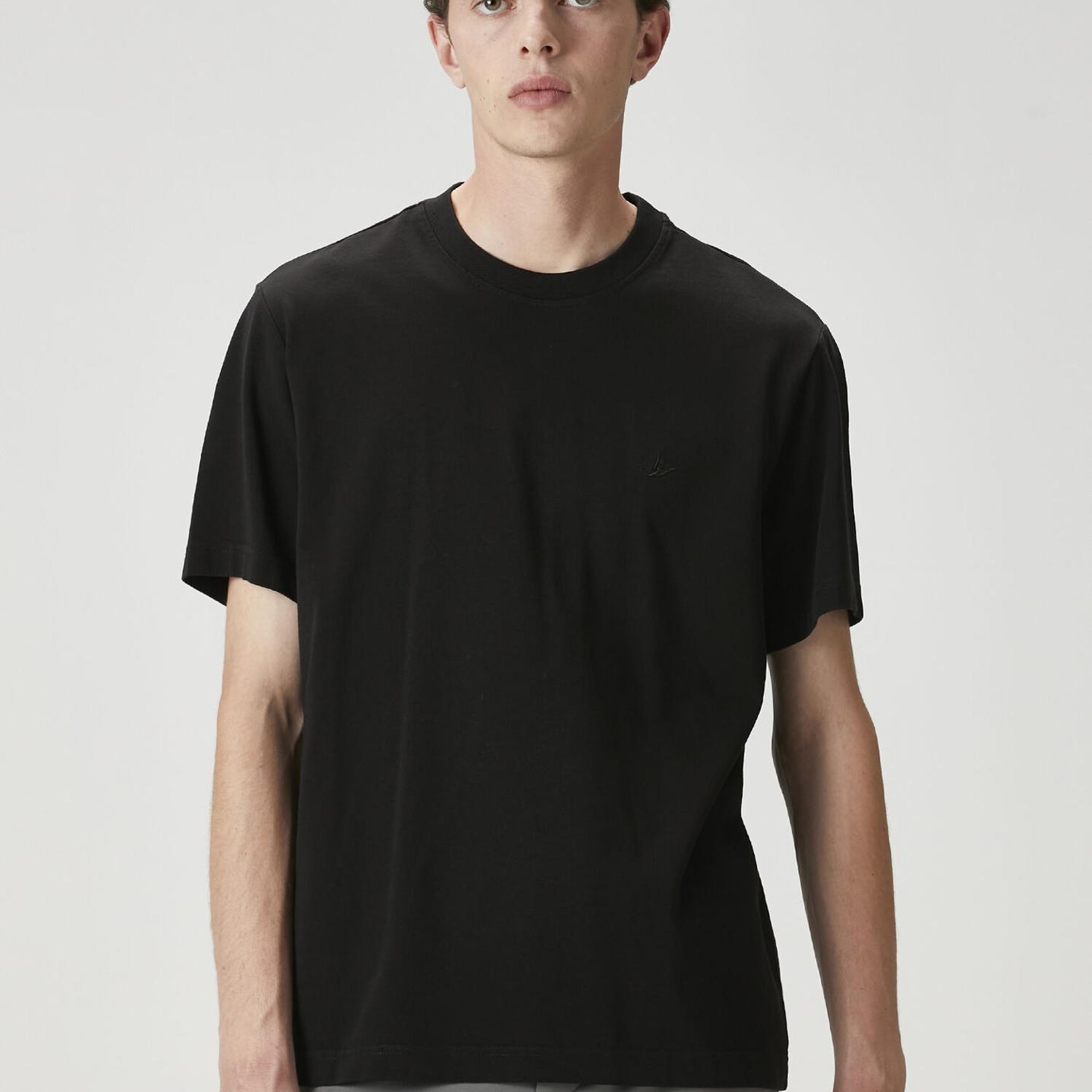 Beymen Club Erkek Relax Fit Siyah Basic T-shirt