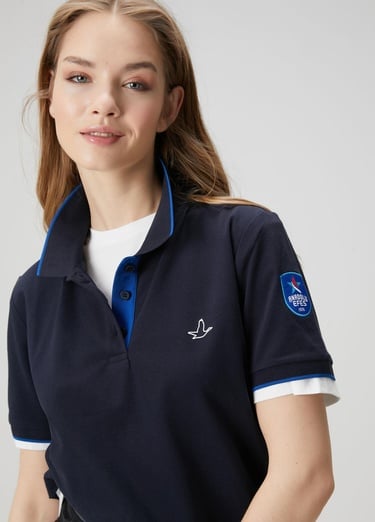  Beymen Club Kadın x Anadolu Efes Lacivert Polo T-shirt