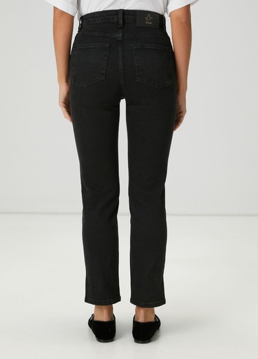  Beymen Club Kadın Slim Straight Siyah Jean Pantolon