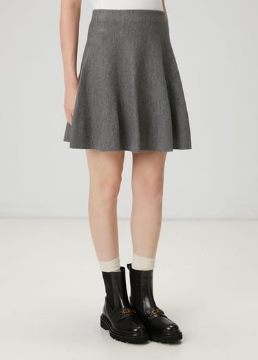  Beymen Club Kadın Gri Mini Triko Etek