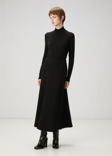  Beymen Club Kadın Siyah Midi Krep Etek