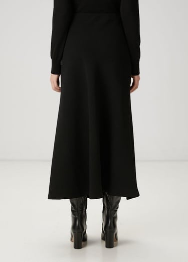  Beymen Club Kadın Siyah Midi Krep Etek