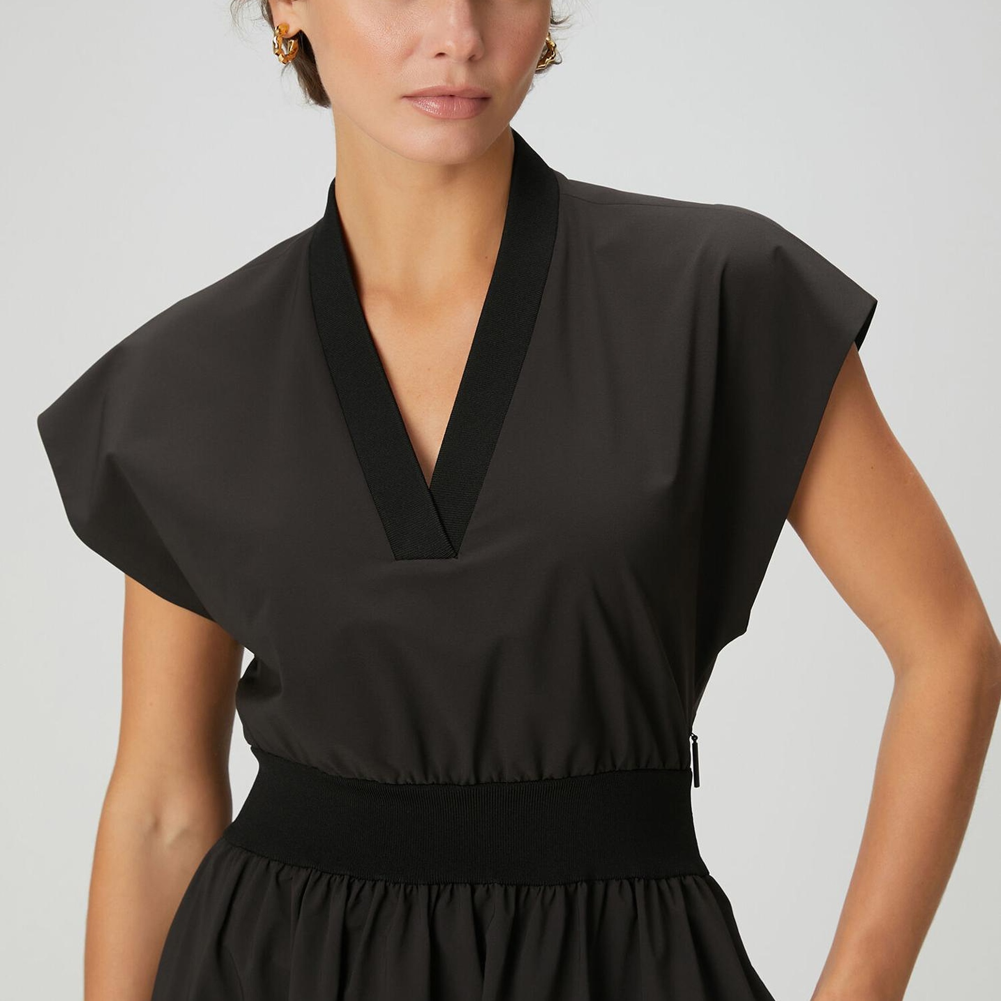 Beymen Club Kadın Siyah Midi Elbise