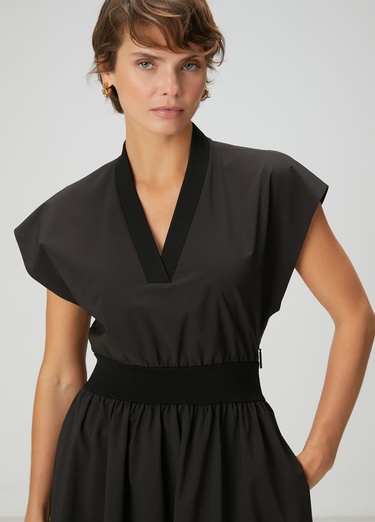  Beymen Club Kadın Siyah Midi Elbise