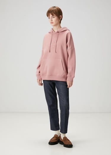  Beymen Club Kadın Gül Kurusu Kapüşonlu Sweatshirt