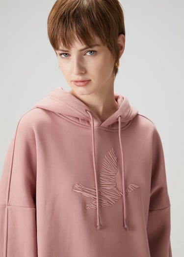  Beymen Club Kadın Gül Kurusu Kapüşonlu Sweatshirt