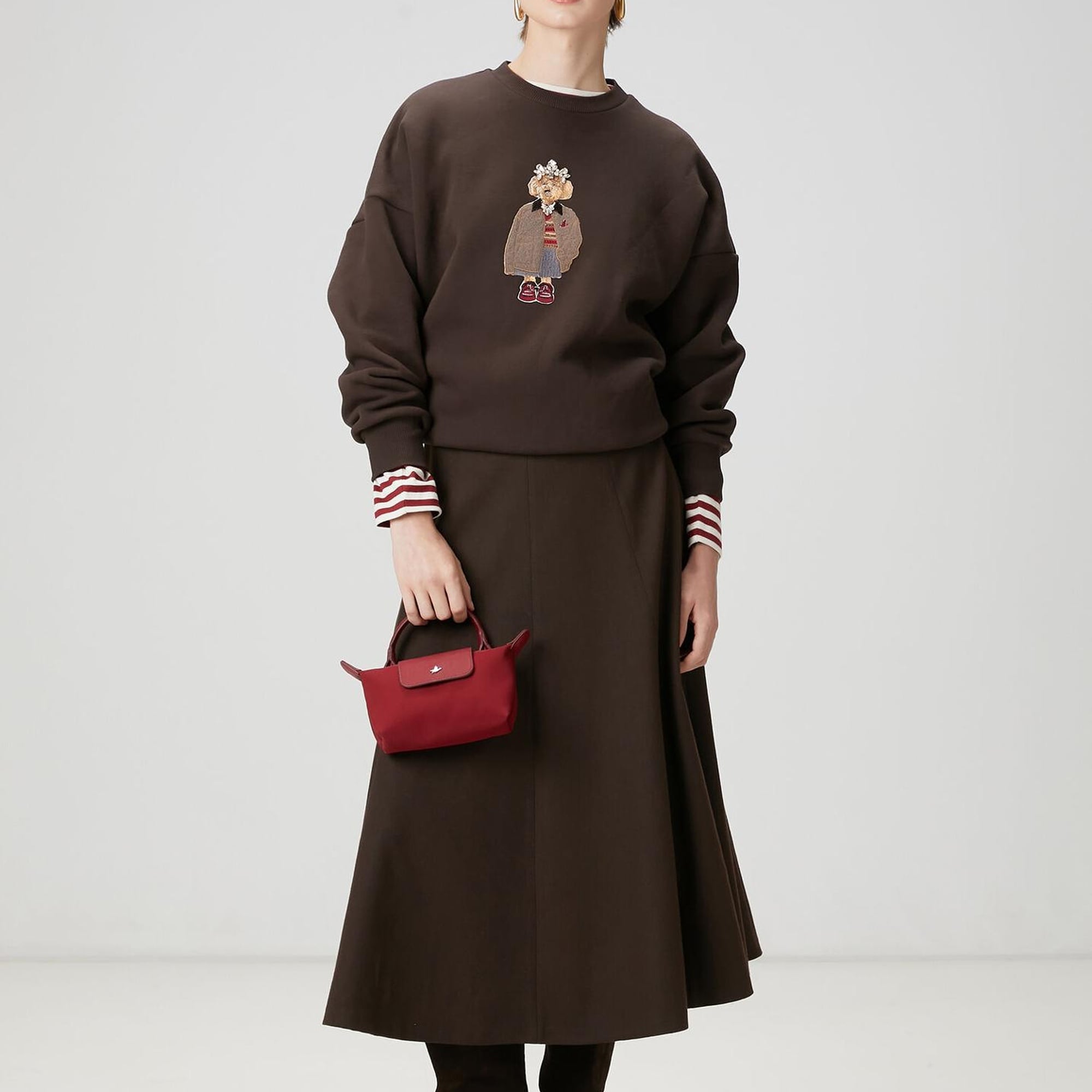 Beymen Club Kadın Kahverengi Midi Etek