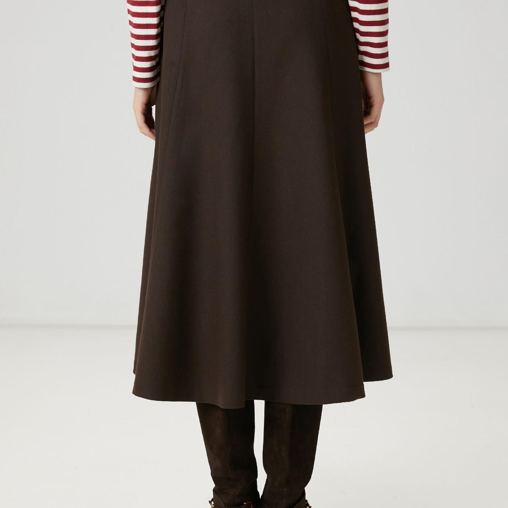 Beymen Club Kadın Kahverengi Midi Etek