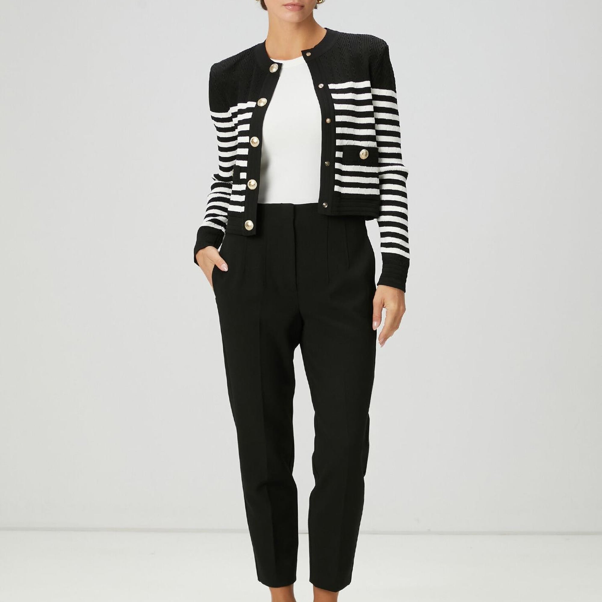 Beymen Club Kadın Siyah Slim Cigarette Pantolon