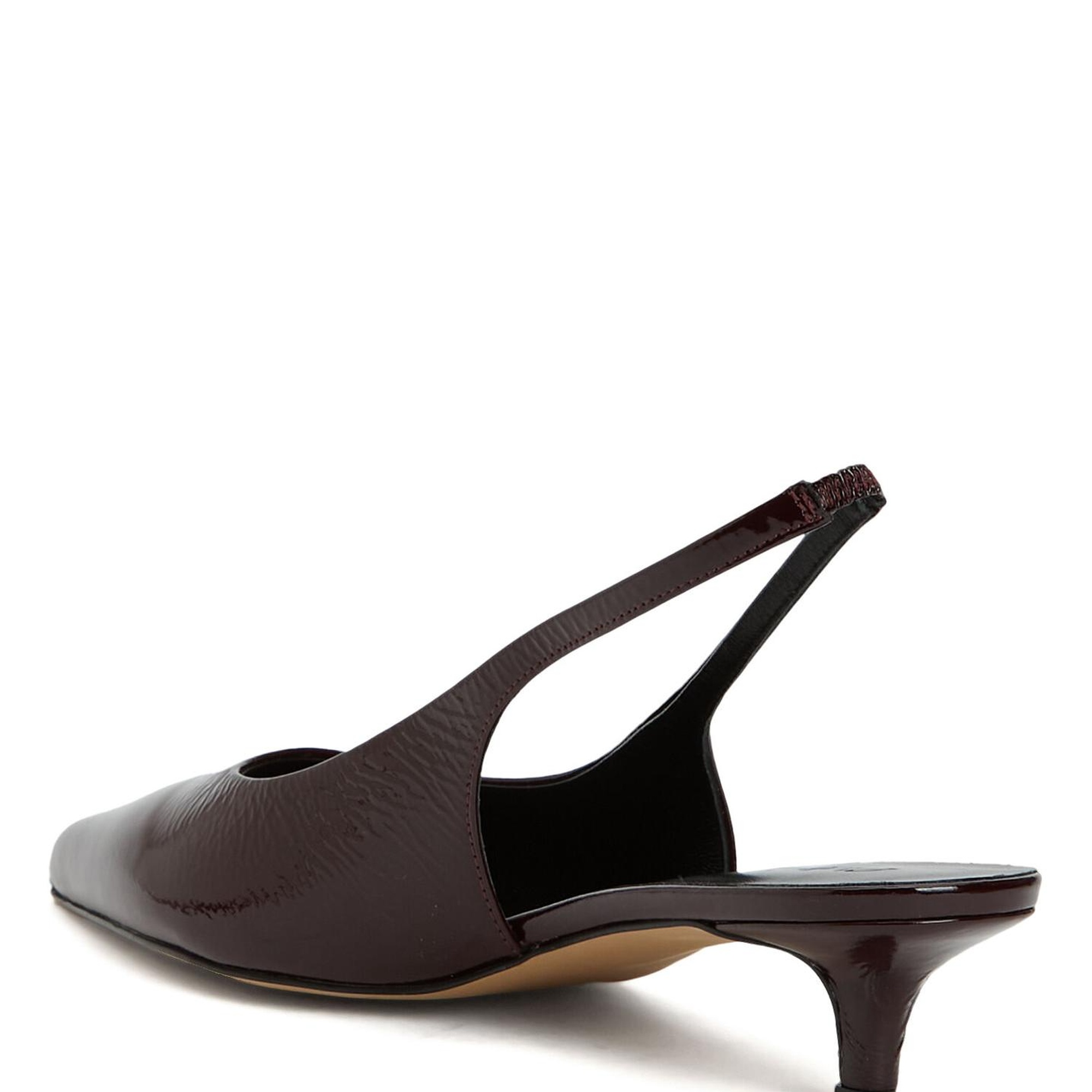 Beymen Club Kadın Bordo Deri Topuklu Ayakkabı