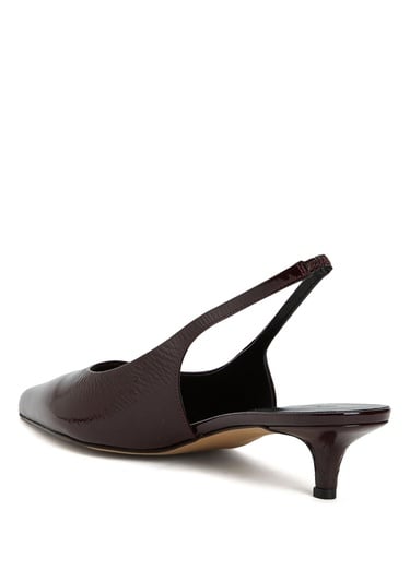  Beymen Club Kadın Bordo Deri Topuklu Ayakkabı