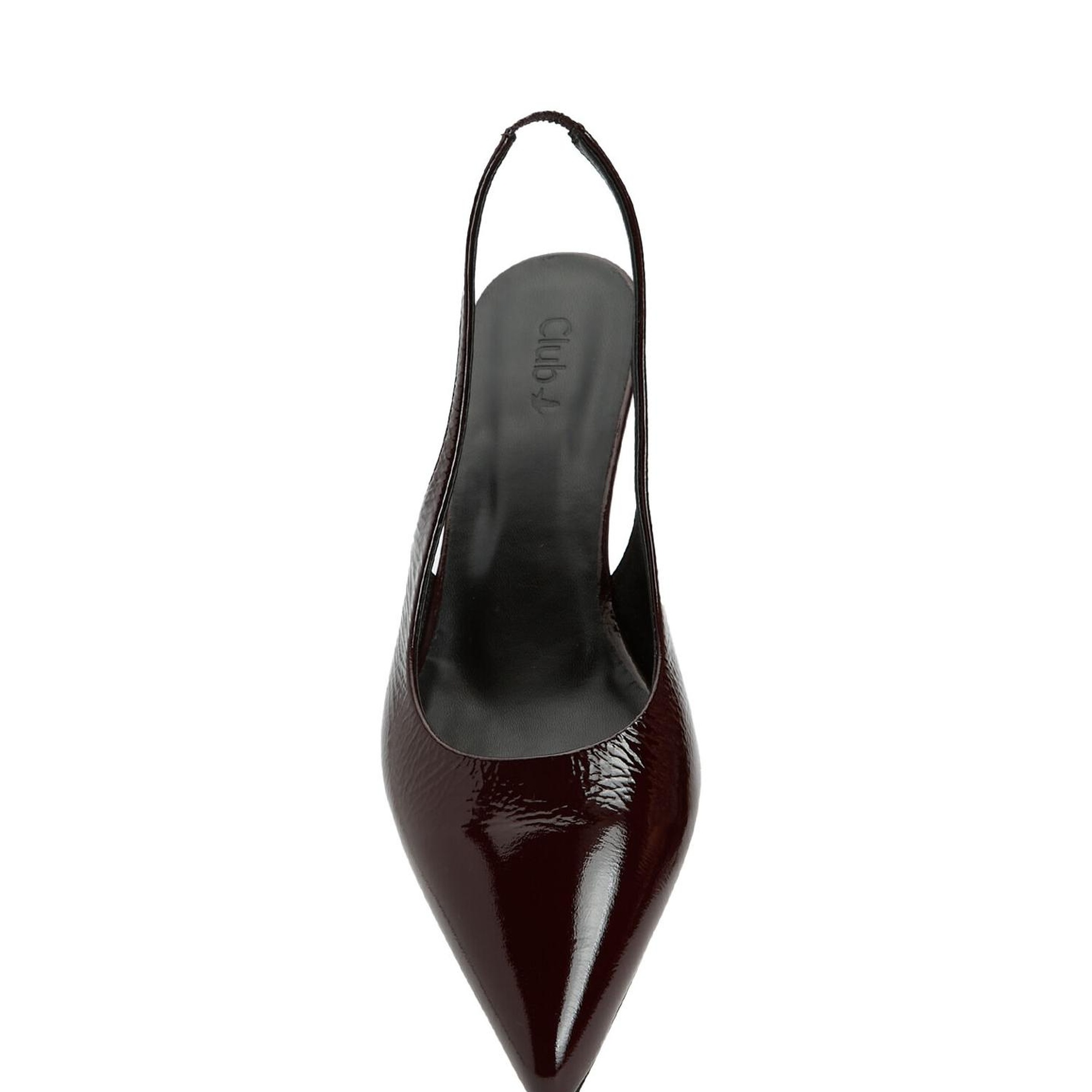 Beymen Club Kadın Bordo Deri Topuklu Ayakkabı