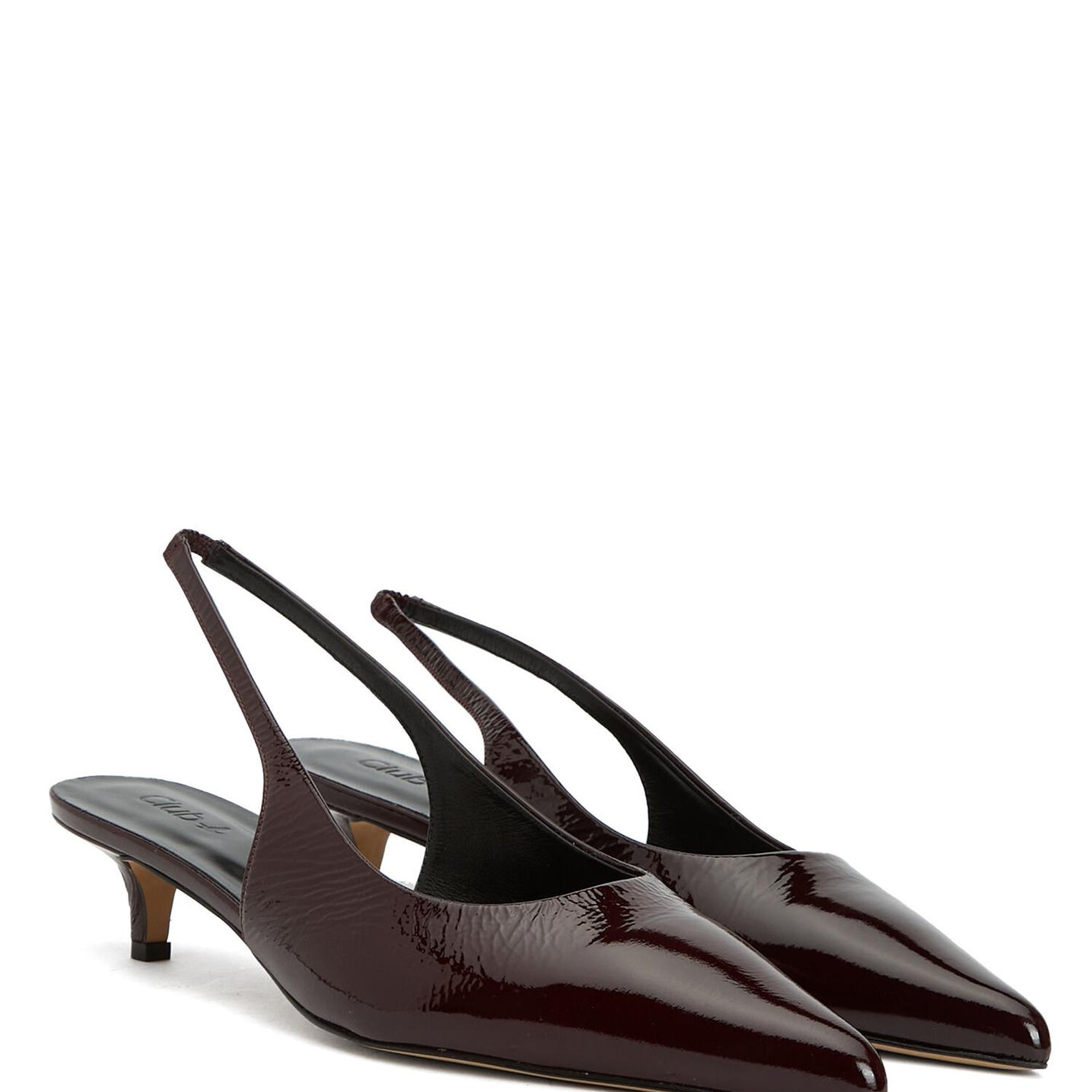 Beymen Club Kadın Bordo Deri Topuklu Ayakkabı