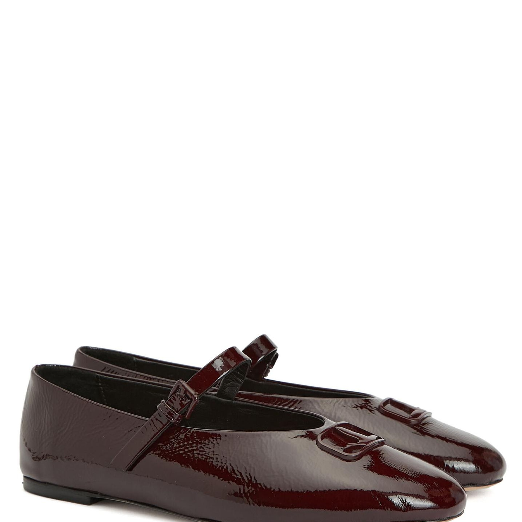 Beymen Club Kadın Bordo Kaz Logolu Rugan Babet