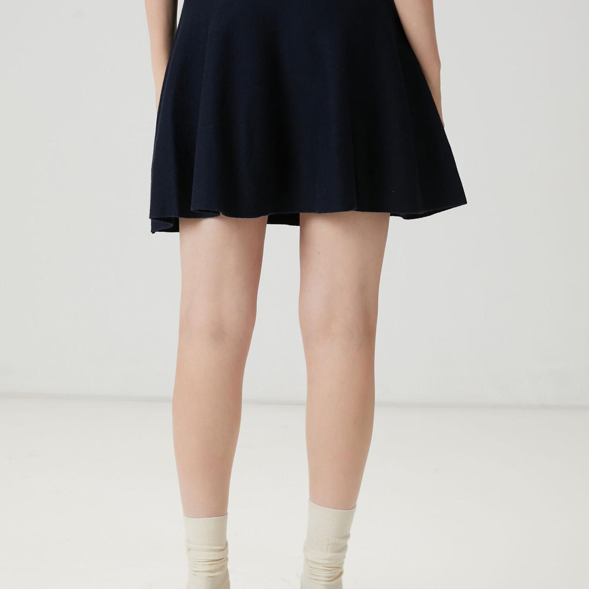 Beymen Club Kadın Lacivert Mini Triko Etek