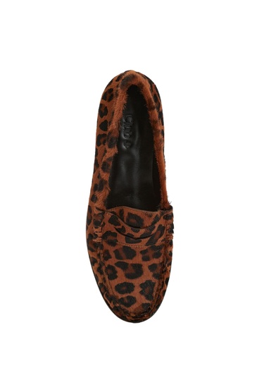  Beymen Club Kadın Leopar Desenli Deri Loafer