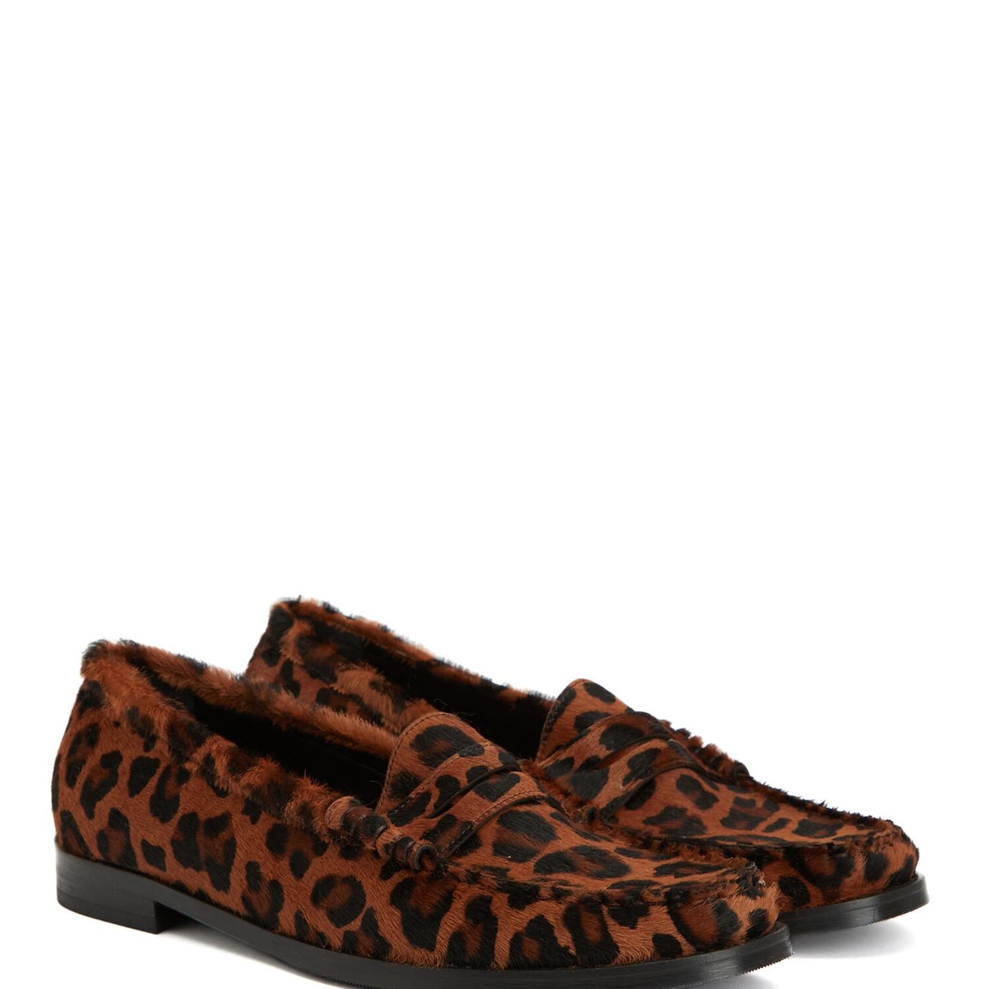 Beymen Club Kadın Leopar Desenli Deri Loafer