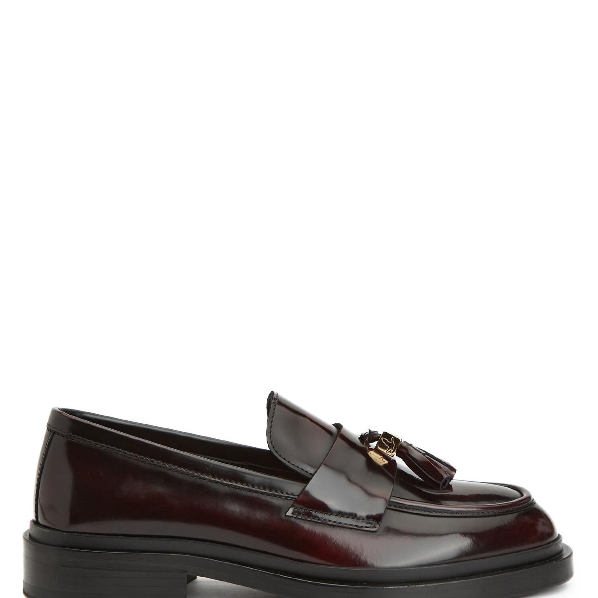 Beymen Club Kadın Bordo Püsküllü Deri Loafer