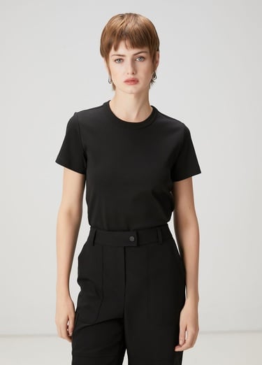  Beymen Club Kadın Siyah T-shirt