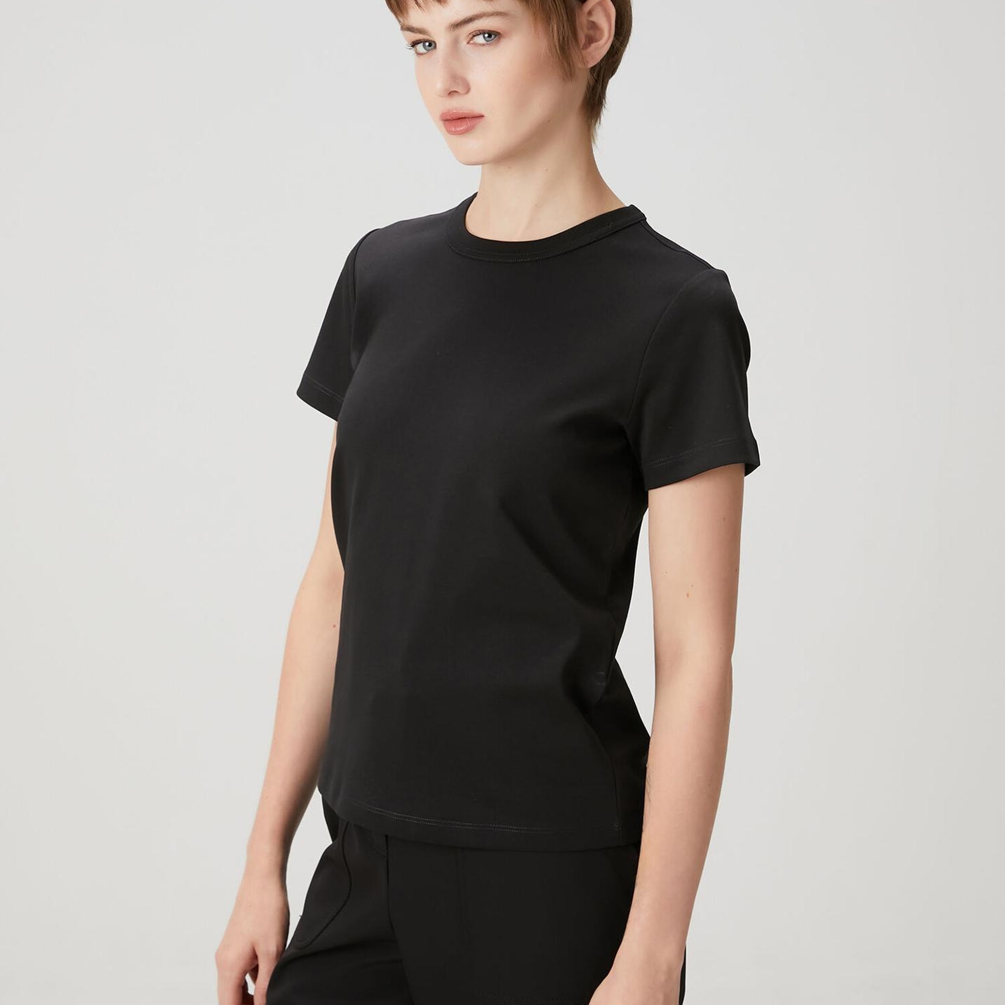 Beymen Club Kadın Siyah T-shirt