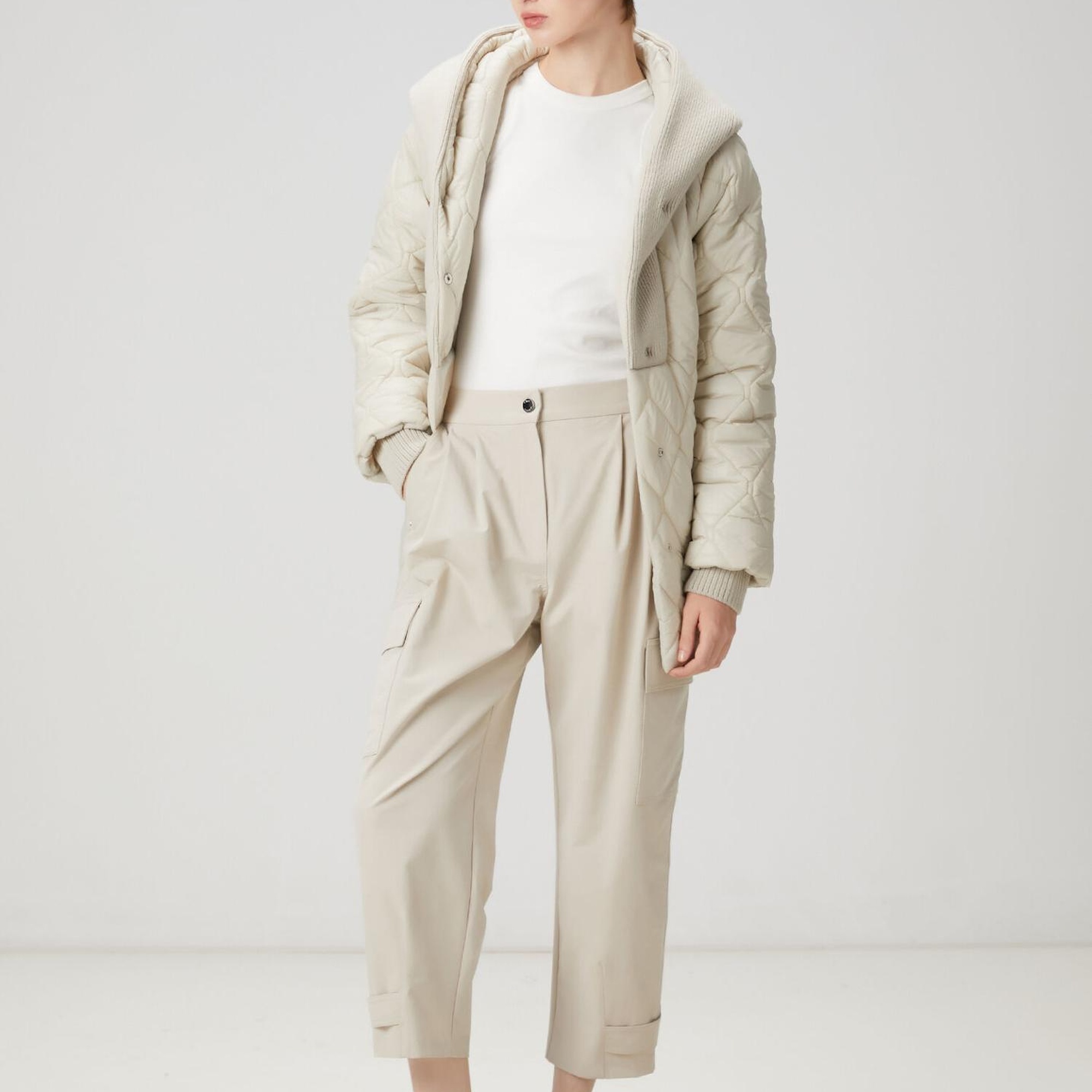 Beymen Club Kadın Bej Pileli Pantolon