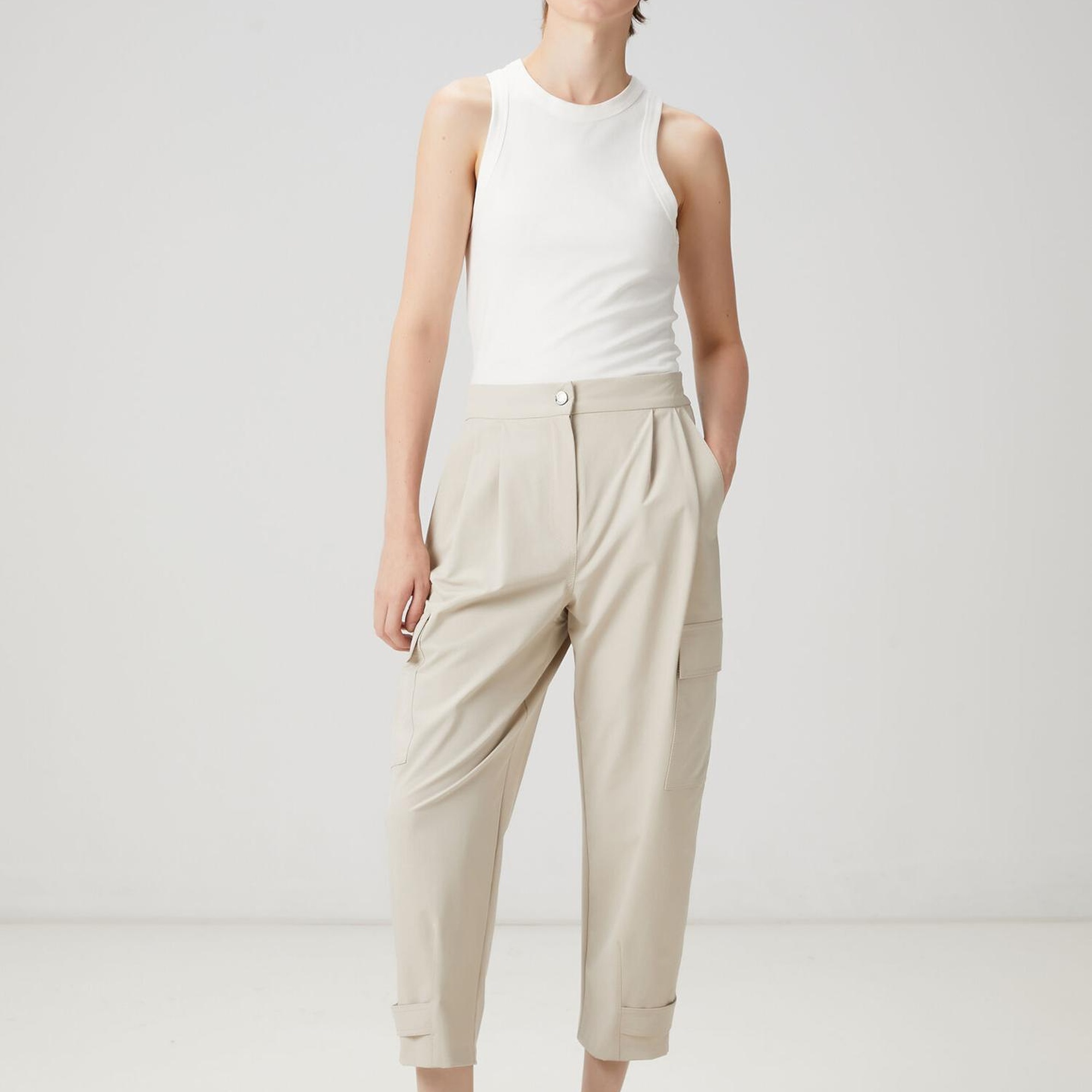 Beymen Club Kadın Bej Pileli Pantolon