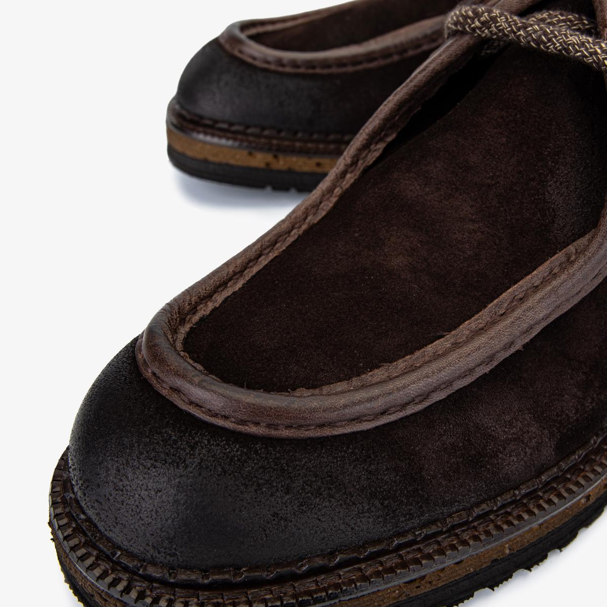 Valmenti Erkek Hakiki Deri Kahverengi Süet Casual Ayakkabı