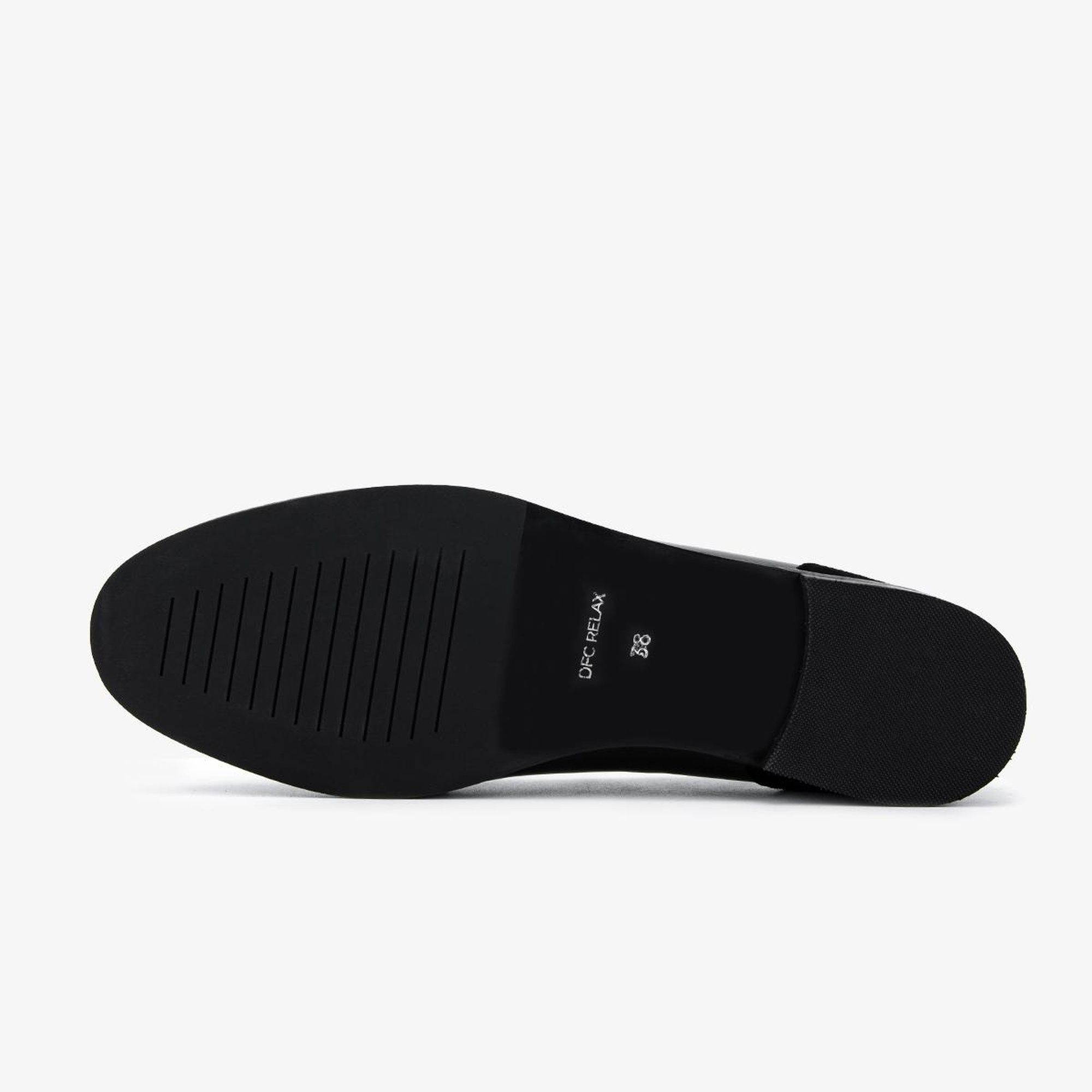 Valmenti Kadın Hakiki Deri Siyah Loafer Ayakkabı