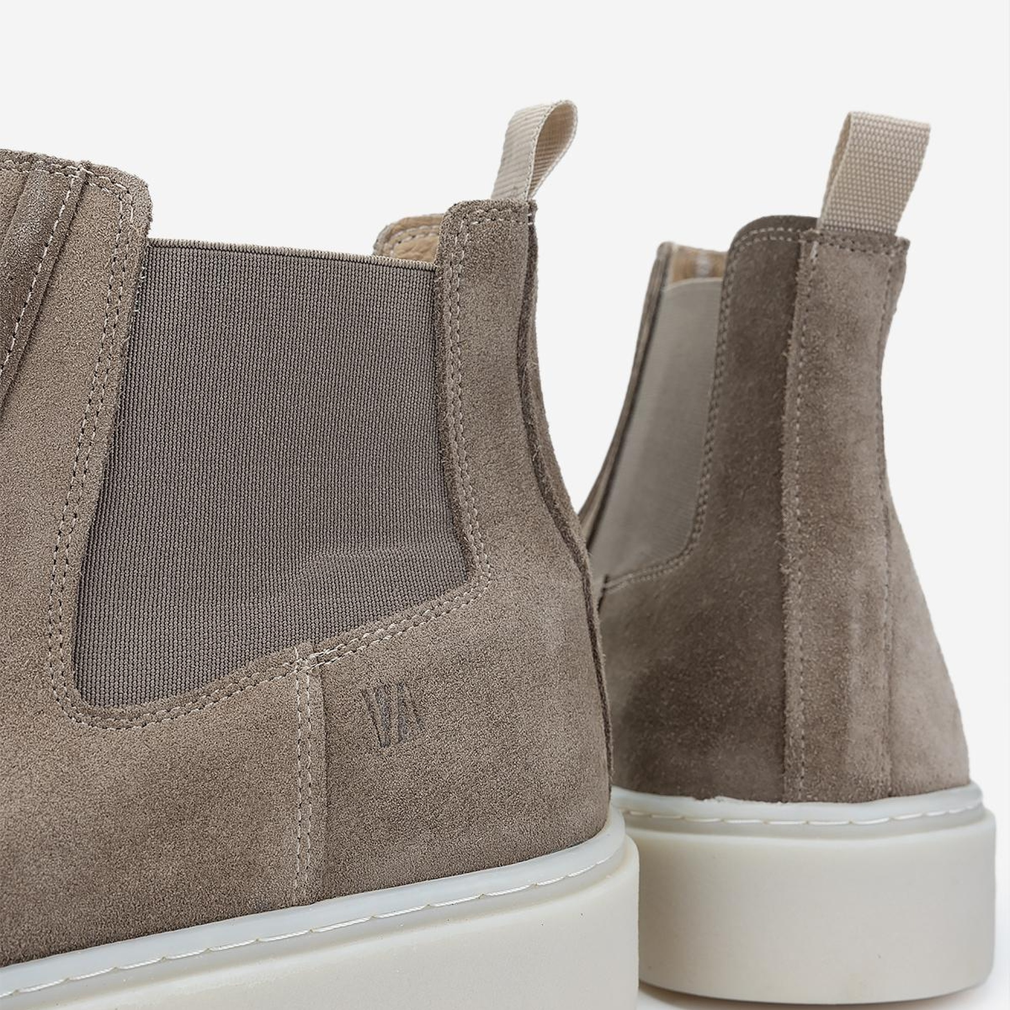 Valmenti Erkek Hakiki Deri Vizon Süet Casual Bot