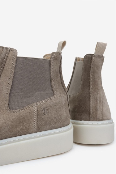  Valmenti Erkek Hakiki Deri Vizon Süet Casual Bot